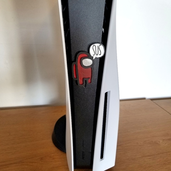 Among Us Pin and PS5 Accessory Pack - Picture 3 of 3